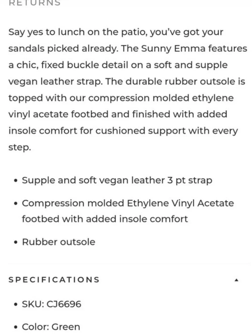 REEF Cushion Sunny Emma Vegan Leather Slides,  Light Green - Picture 2 of 9